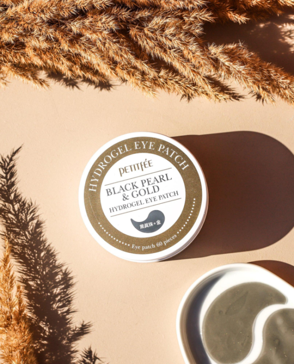 Petitfee Black Pearl & Gold Hydrogel Eye Patch ( 60 cope) - Image 3