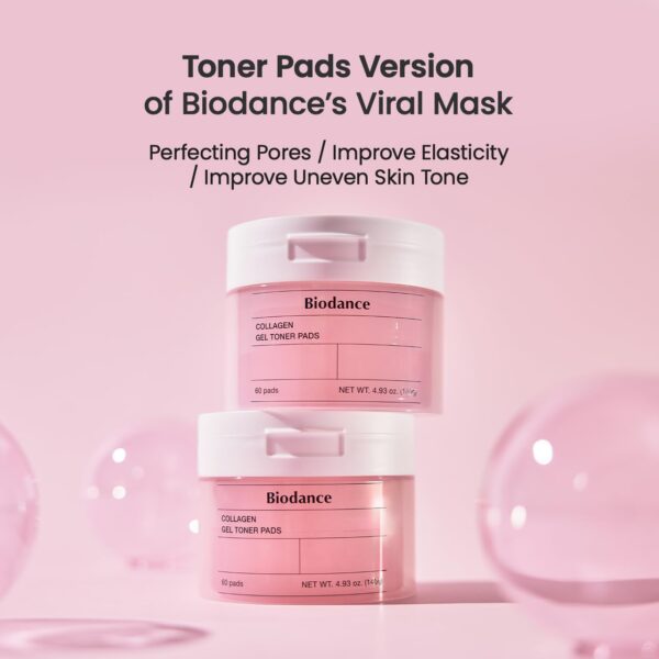 Biodance Collagen Gel Toner Pads (66 pads) - Image 5